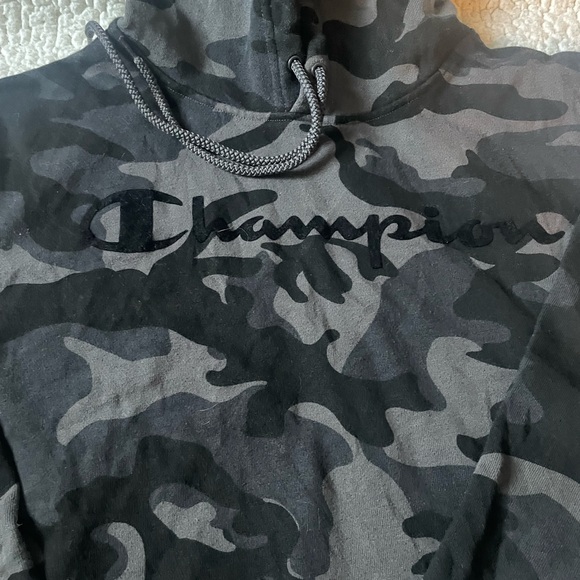 Champion Gray Camo Hoodie - Picture 2 of 5